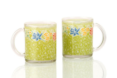 Glass Mug Pesisir Hijau