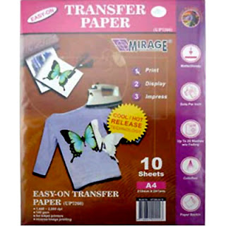 Mirage Easy-on Transfer Paper