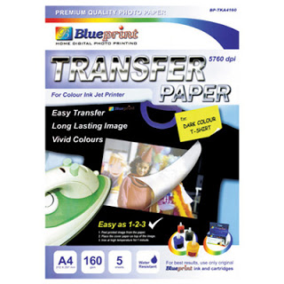 Blueprint Dark Transfer Paper