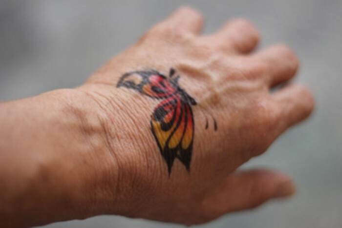 CAIRAN TATTOO COAT TEMPORARY