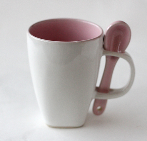 Mug Sendok D1387 Pink