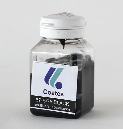 CAT GELAS COATES BLACK