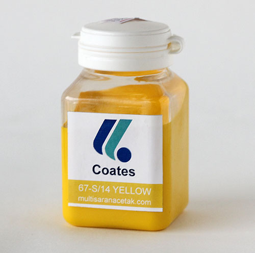 CAT GELAS COATES YELLOW