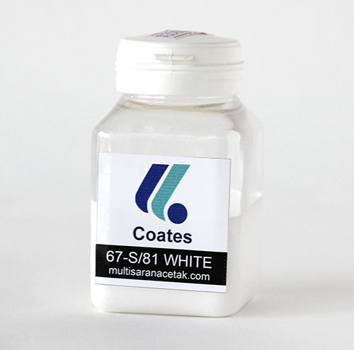 CAT GELAS COATES WHITE