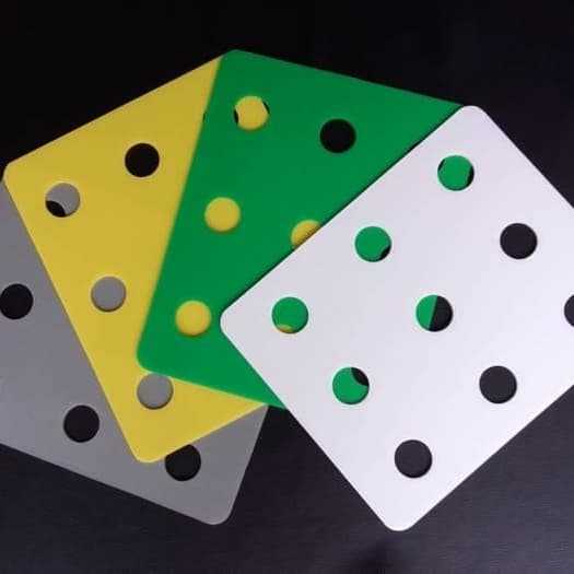 Impraboard hidroponik 9 lubang