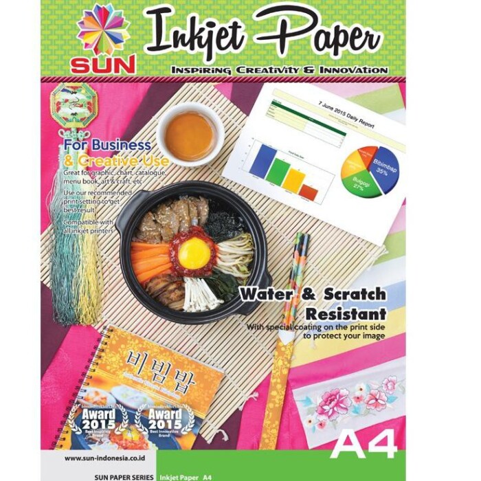 SUN Next Generation INKJET PAPER A4 110 Gsm