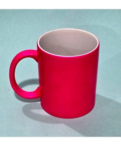 Mug Coating Sublime Flourescent bahan keramik, Mug Coating Import
