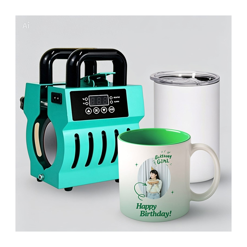Mesin Press Mug SQ One, Mesin Cetak Mug Sublimasi Profesional