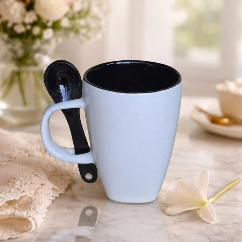 Mug Sendok Hitam