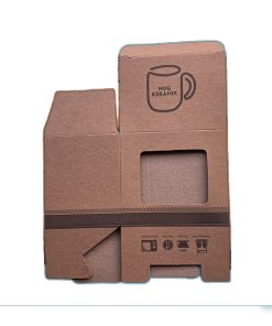 Alternative view of Kardus Box Mug Warna Coklat /Dus Mug Kotak Murah/Box Pembungkus Souvenir Mug