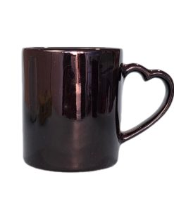 Mug Hati warna hitam